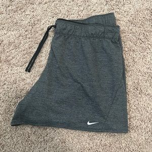 Grey Nike Dri-fit shorts- XL